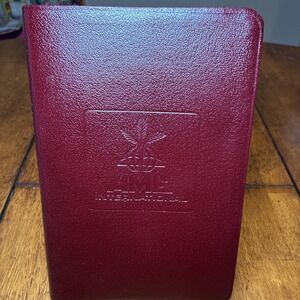 Hebrew Greek Key Study Bible KJV 1985 AMG Spiros Zodhiates (SIGNED) Leather-